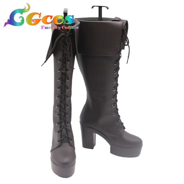 画像2: オクトパストラベラーII コスプレ靴 ソローネ コスプレブーツ コスプレ衣装 (2)