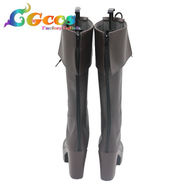 画像3: オクトパストラベラーII コスプレ靴 ソローネ コスプレブーツ コスプレ衣装 (3)