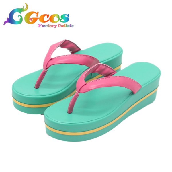 画像2: ソードアート・オンライン コスプレ靴 シノン 着物 コスプレブーツ コスプレ衣装 (2)