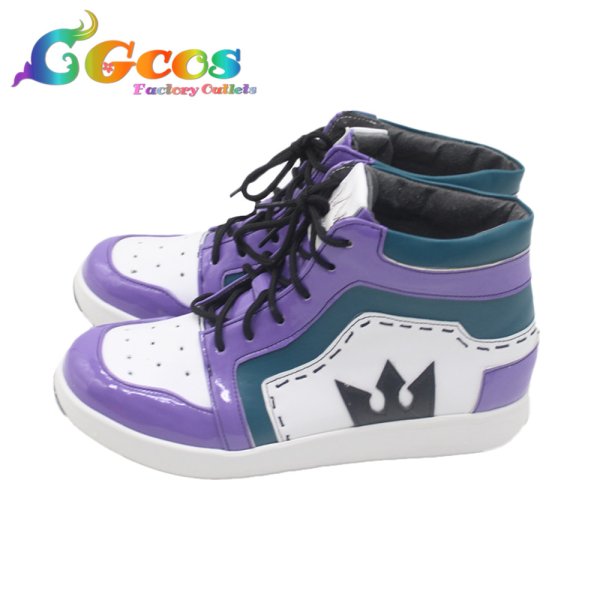 画像2: ガールズバンドクライ コスプレ靴 安和すばる トゲナシトゲアリ コスプレブーツ コスプレ衣装 (2)