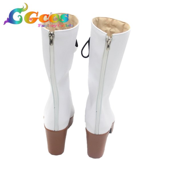 画像3: アイカツ!　コスプレ靴　藤堂ユリカ　10th STORY 〜未来へのSTARWAY〜　コスプレブーツ　コスプレ衣装 (3)