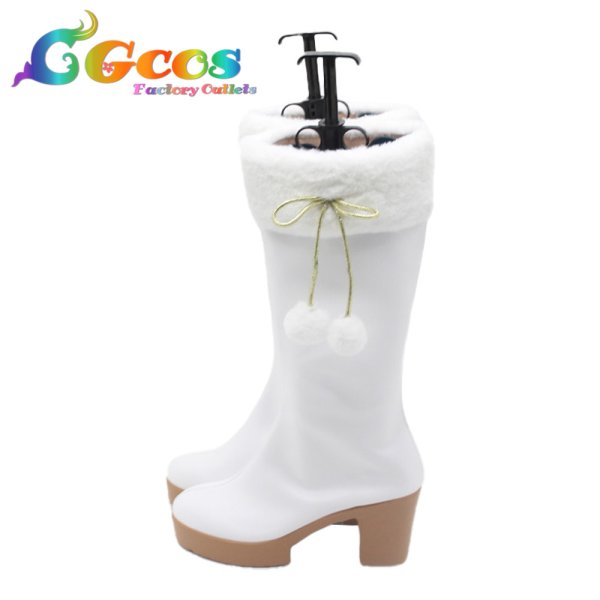 画像2: アイカツ! コスプレ靴 星宮いちご 10th STORY 〜未来へのSTARWAY〜 コスプレブーツ コスプレ衣装 (2)