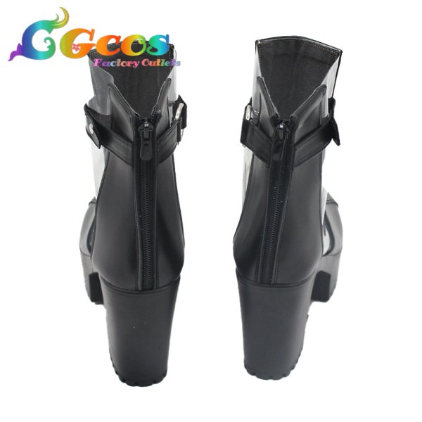 画像3: バーチャルYouTuber コスプレ靴 VTuber 星街すいせい W●RK コスプレブーツ コスプレ衣装 (3)