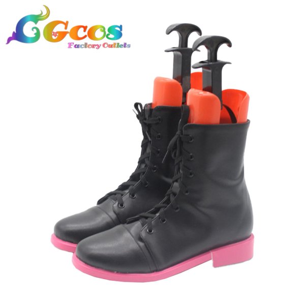 画像2: ブルーアーカイブ　コスプレ靴　鷲見セリナ　コスプレブーツ　コスプレ衣装 (2)