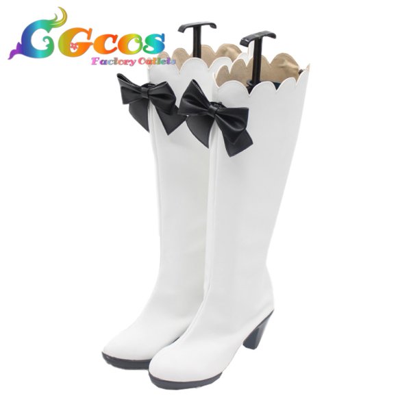 画像2: 推しの子　コスプレ靴　星野アイ　POP IN 2　コスプレブーツ　コスプレ衣装 (2)