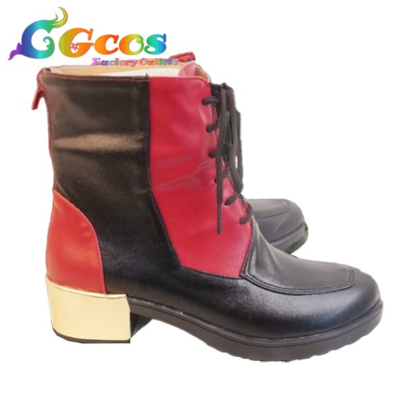 画像2: あんさんぶるスターズ! コスプレ靴 羽風薫 キャロル*白雪と聖夜のスターライトフェスティバル コスプレブーツ コスプレ衣装 (2)