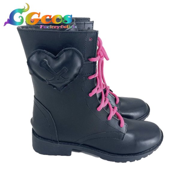 画像2: バーチャルYouTuber コスプレ靴 VTuber 綺々羅々ヴィヴィ コスプレブーツ コスプレ衣装 (2)