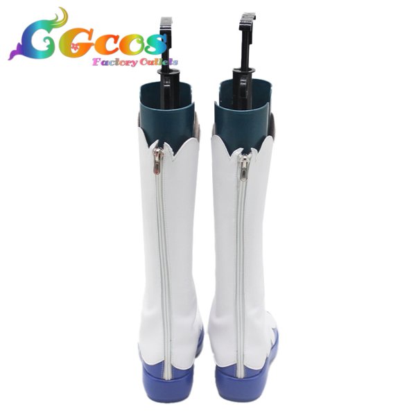 画像2: おジャ魔女どれみ コスプレ靴 妹尾あいこ コスプレブーツ コスプレ衣装 (2)