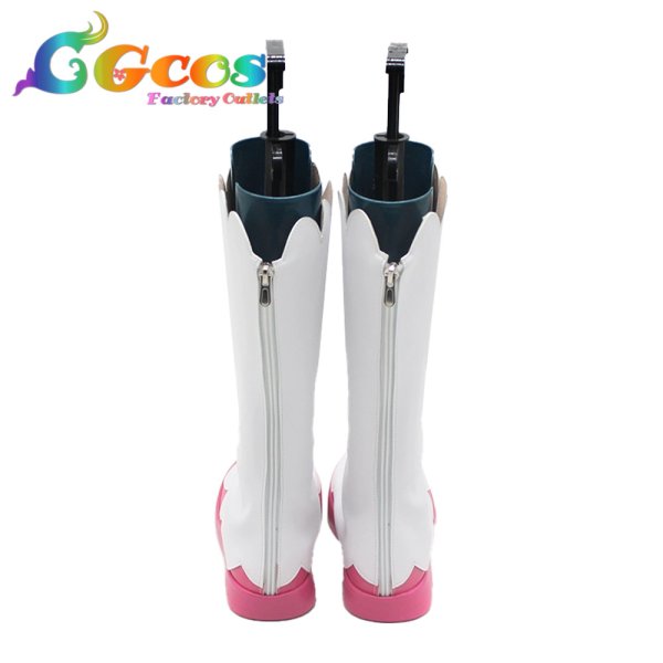 画像2: おジャ魔女どれみ　コスプレ靴　春風どれみ　コスプレブーツ　コスプレ衣装 (2)