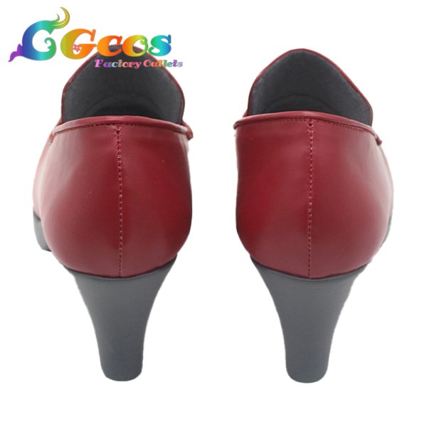 画像2: アイドルマスター ミリオンライブ! コスプレ靴 白石紬 コスプレブーツ コスプレ衣装 (2)