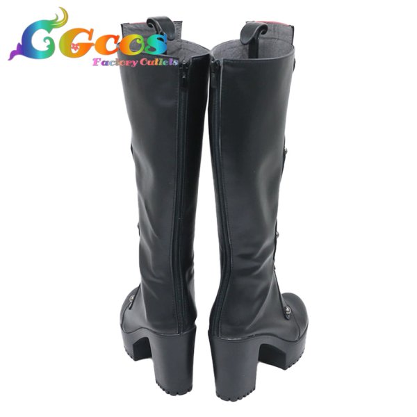 画像2: 勝利の女神:NIKKE コスプレ靴 ラピ コスプレブーツ コスプレ衣装 (2)