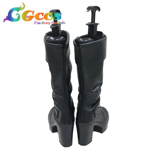 画像2: アークナイツ コスプレ靴 アナスタシオ(ANASTASIO) コスプレブーツ コスプレ衣装 (2)