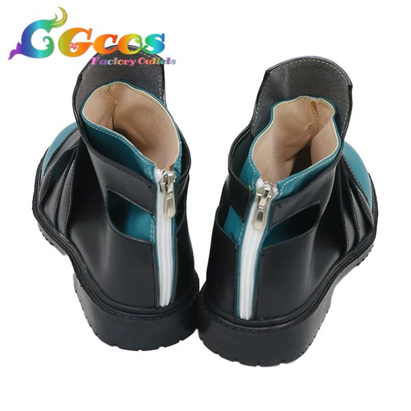 画像2: 僕のヒーローアカデミア　コスプレ靴　緑谷出久　ステルススーツ　コスプレブーツ　コスプレ衣装 (2)