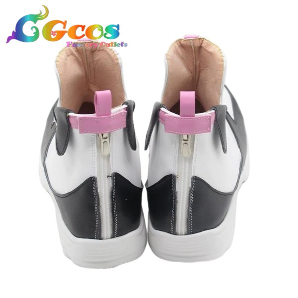 画像2: ブルーアーカイブ　コスプレ靴　由良木モモカ　コスプレブーツ　コスプレ衣装 (2)