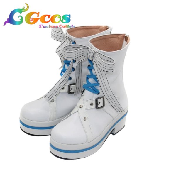 画像2: バーチャルYouTuber　コスプレ靴　VTuber　がうる・ぐら　6th fes　コスプレブーツ　コスプレ衣装 (2)