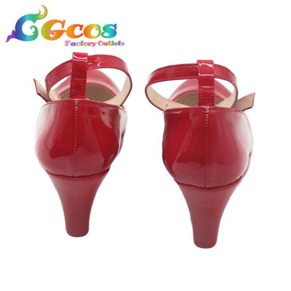 画像2: BanG Dream!(バンドリ!) コスプレ靴 祐天寺にゃむ Ave Mujica 1st LIVE Perdere Omnia コスプレブーツ コスプレ衣装 (2)