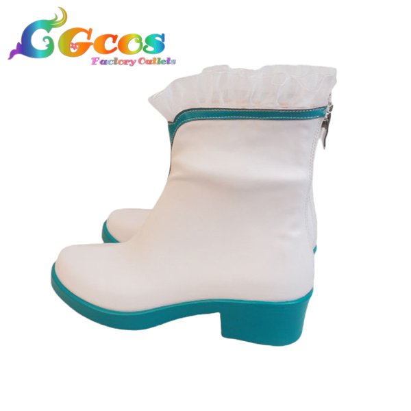 画像2: ラブライブ!スーパースター!! コスプレ靴 Liella! 澁谷かのん コスプレブーツ コスプレ衣装 (2)