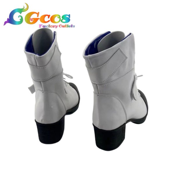 画像2: ウマ娘プリティーダービー コスプレ靴 シュヴァルグラン 勝負服 コスプレブーツ コスプレ衣装 (2)