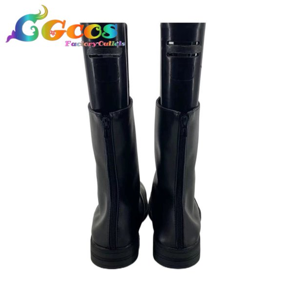 画像3: メタリックルージュ コスプレ靴 ルジュ・レッドスター コスプレブーツ コスプレ衣装 (3)