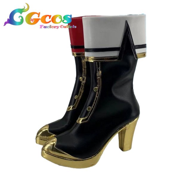 画像2: バーチャルYouTuber　コスプレ靴　VTuber　Enna Alouette (エナー・アールウェット)　コスプレブーツ　コスプレ衣装 (2)