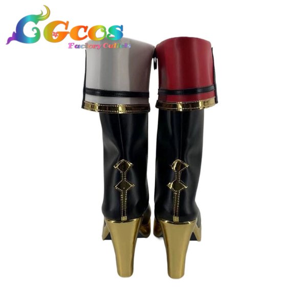 画像3: バーチャルYouTuber　コスプレ靴　VTuber　Enna Alouette (エナー・アールウェット)　コスプレブーツ　コスプレ衣装 (3)