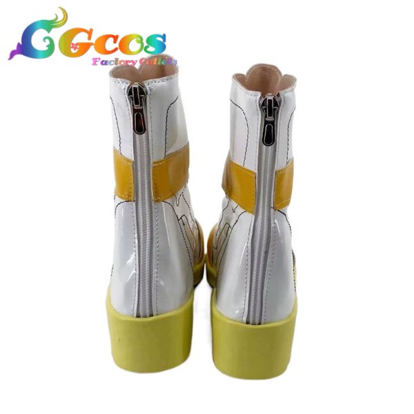 画像2: 怪獣8号 コスプレ靴 四ノ宮功 コスプレブーツ コスプレ衣装 (2)