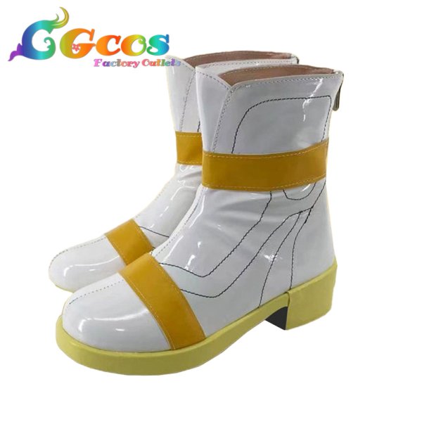 画像3: 怪獣8号 コスプレ靴 四ノ宮功 コスプレブーツ コスプレ衣装 (3)