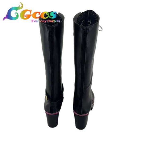 画像2: ラブライブ!虹ヶ咲学園スクールアイドル同好会 コスプレ靴 天王寺璃奈 コスプレブーツ コスプレ衣装 (2)