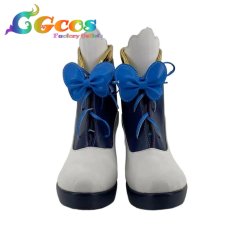 アイカツスターズ!　コスプレ靴　虹野ゆめ　四ツ星学園制服　冬服　コスプレブーツ　コスプレ衣装