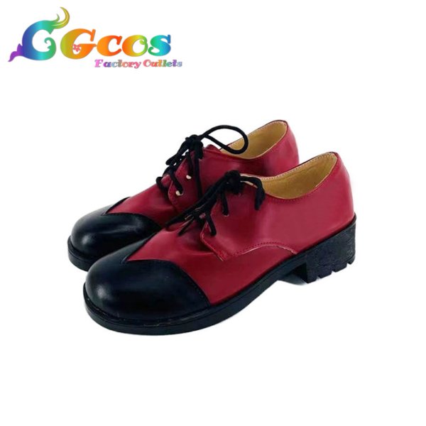 画像2: コスプレ靴 デュース・スペード 制服 コスプレブーツ コスプレ衣装 (2)