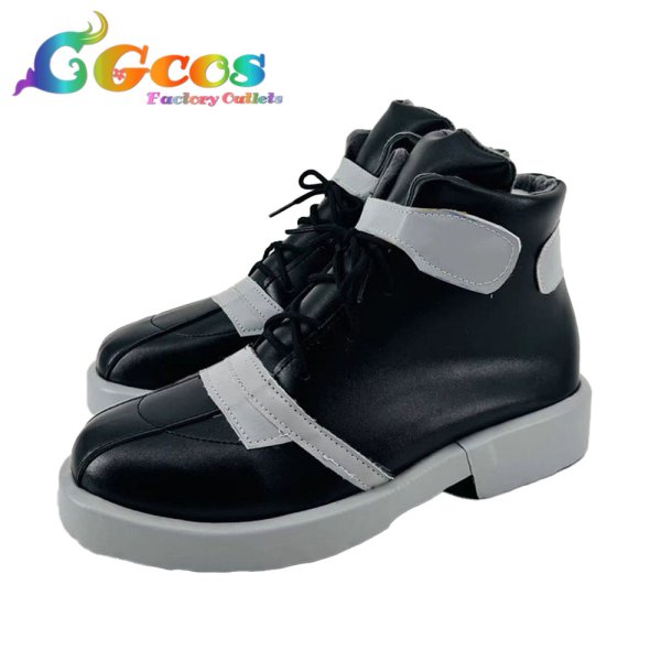 画像2: ぼっち・ざ・ろっく! コスプレ靴 山田リョウ コスプレブーツ コスプレ衣装 (2)