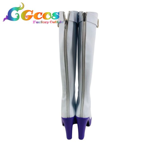 画像3: バーチャルYouTuber コスプレ靴 VTuber Aster Arcadia (アスター アルカディア) 1st Anniversary コスプレブーツ コスプレ衣装 (3)