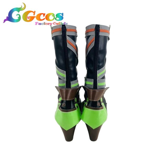 画像3: あんさんぶるスターズ! コスプレ靴 乱凪砂 コスプレブーツ コスプレ衣装 (3)