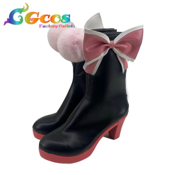 画像3: ラブライブ! School idol project コスプレ靴 南ことり キャットツインテール編 コスプレブーツ コスプレ衣装 (3)