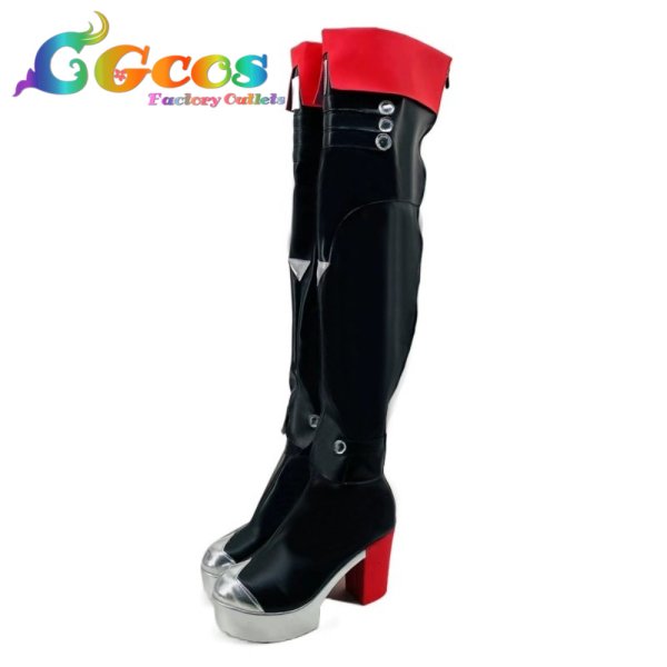 画像2: アズールレーン コスプレ靴 ザイドリッツ コスプレブーツ コスプレ衣装 (2)