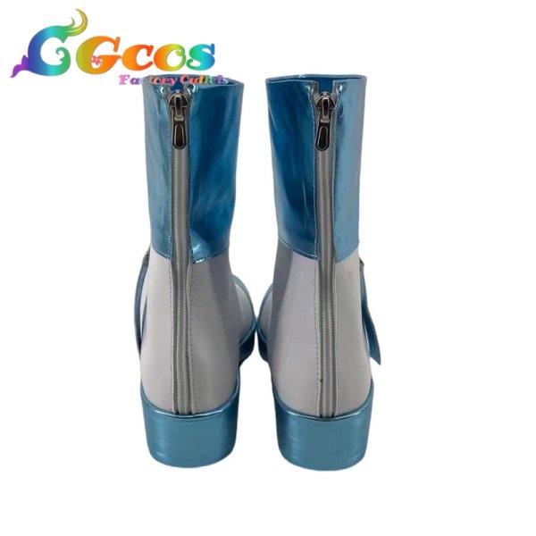 画像3: maimai でらっくす コスプレ靴 ソルト コスプレブーツ コスプレ衣装 (3)