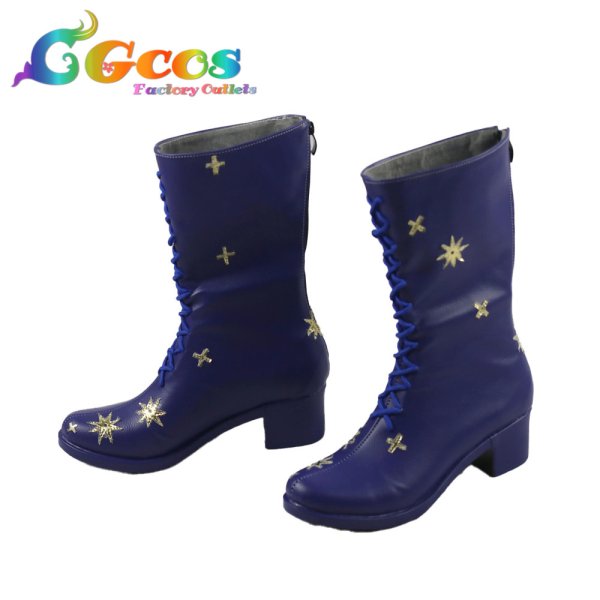 画像2: あんさんぶるスターズ! コスプレ靴 fine & Knights スターライトパレード 伏見弓弦 日々樹渉 天祥院英智 姫宮桃李 鳴上嵐 月永レオ 朱桜司 瀬名泉 朔間凛月 コスプレブーツ コスプレ衣装 (2)