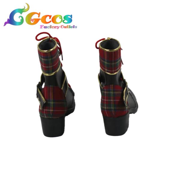 画像3: コスプレ靴 エペル・フェルミエ 制服 コスプレブーツ コスプレ衣装 (3)