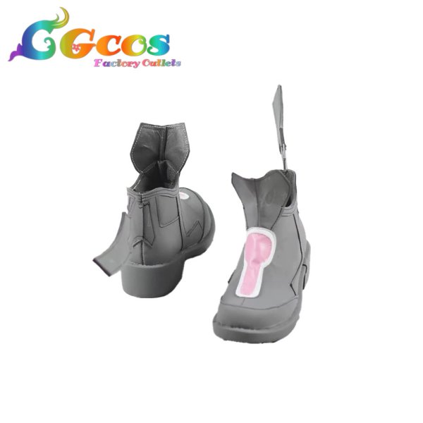 画像3: ウマ娘プリティーダービー コスプレ靴 ミホノブルボン 勝負服 コスプレブーツ コスプレ衣装 (3)