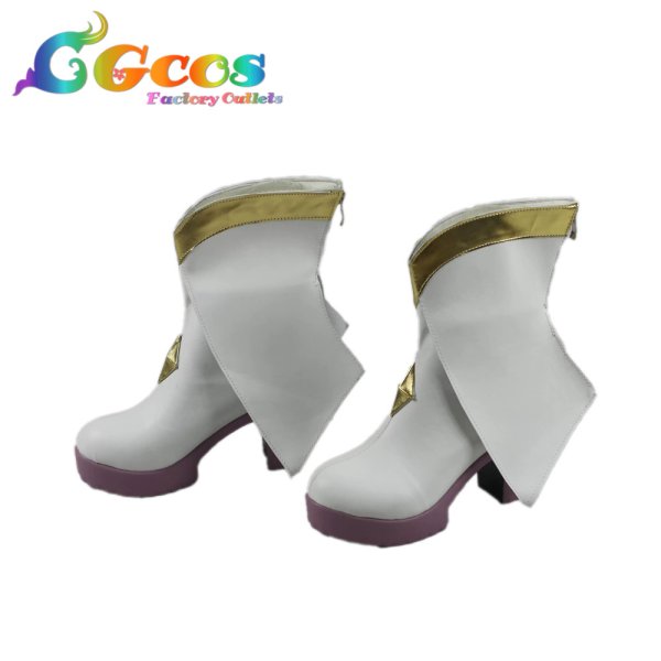 画像2: プリンセスコネクト!Re:Dive コスプレ靴 キャル(プリンセス) コスプレブーツ コスプレ衣装 (2)