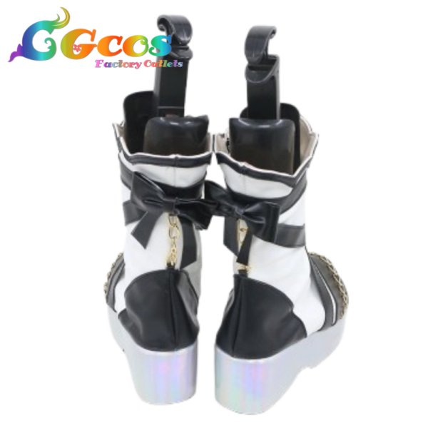 画像4: バーチャルYouTuber コスプレ靴 VTuber 星街すいせい SuperNova comet衣装 コスプレブーツ コスプレ衣装 (4)