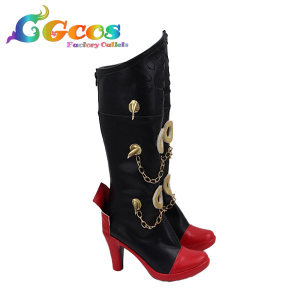 画像2: ゼンレスゾーンゼロ コスプレ靴 ルシアーナ・オクシスィース・テオドロ・デ・モンテフィーノ コスプレブーツ コスプレ衣装 (2)