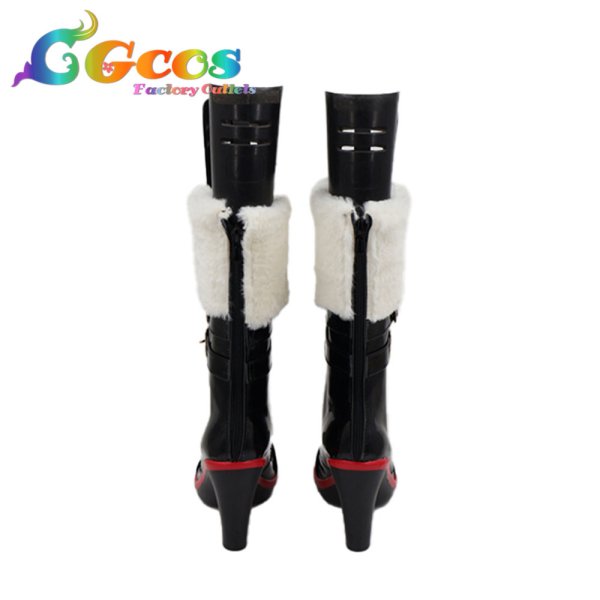 画像3: コードギアス 反逆のルルーシュ コスプレ靴 C.C. コスプレブーツ コスプレ衣装 (3)