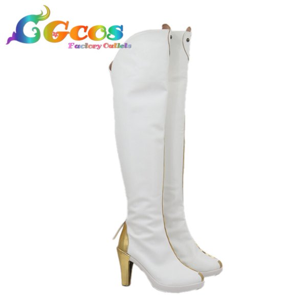 画像2: 鳴潮 (Wuthering Waves) コスプレ靴 今汐(コンシ) コスプレブーツ コスプレ衣装 (2)