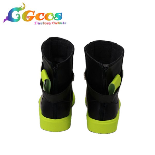 画像3: エーテルゲイザー コスプレ靴 狂鰐・ソベク コスプレブーツ コスプレ衣装 (3)