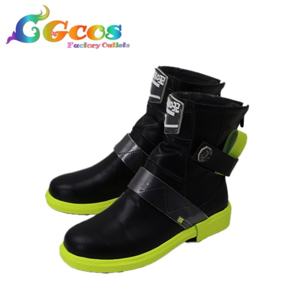 画像4: エーテルゲイザー コスプレ靴 狂鰐・ソベク コスプレブーツ コスプレ衣装 (4)