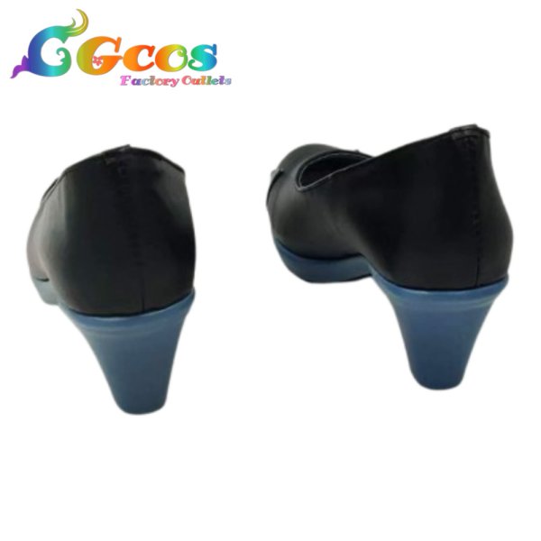 画像4: バーチャルYouTuber コスプレ靴 VTuber Fuwawa Abyssgard (フワワ・アビスガード) カジュアル衣装 コスプレブーツ コスプレ衣装 (4)