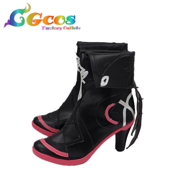 画像2: 崩壊3rd コスプレ靴 サフライ コスプレブーツ コスプレ衣装 (2)