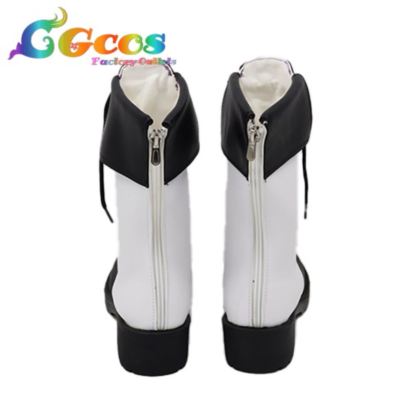 画像3: ブルーアーカイブ コスプレ靴 ニヤニヤ教授 コスプレブーツ コスプレ衣装 (3)