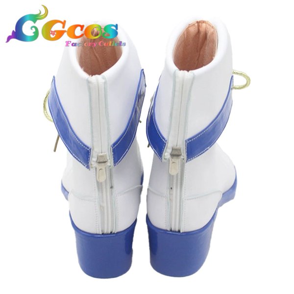 画像3: アイドルマスター シャイニーカラーズ コスプレ靴 西城樹里 アイドルロード コスプレブーツ コスプレ衣装 (3)